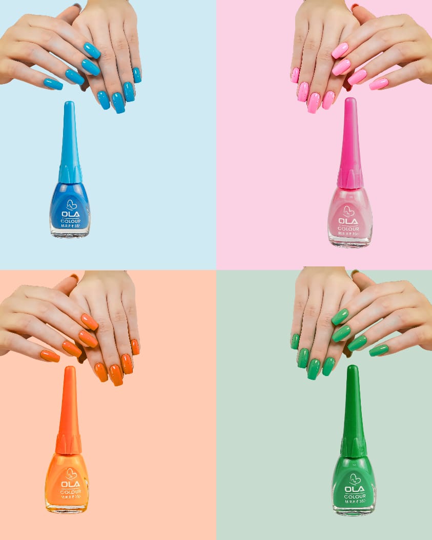 OLA Colour Long Lasting High Gloss Nail Polish