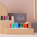 OLA Colour Crackers Nail Polish – High Gloss, Long Lasting & Chip Resistant | 36 Pcs Box