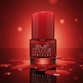 OLA Colour Crackers High-Shine Glossy Nail Polish - Vibrant Red (Long-Lasting & Quick Dry)